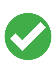 Tick icon